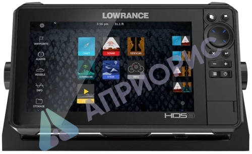 Картплоттер с эхолотом Lowrance HDS-9 LIVE с датчиком Active Imaging 3-in-1 Transducer